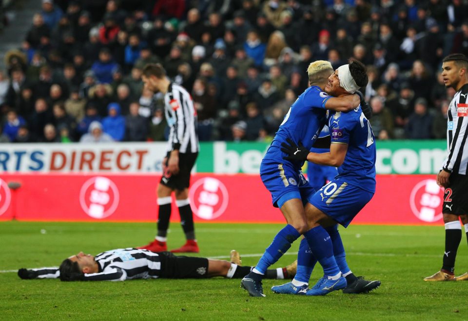  Leicester moved up to eighth in the league with their win