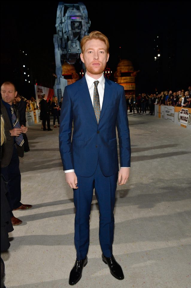  Domhnall Gleeson returns as General Hux in Star Wars: The Last Jedi
