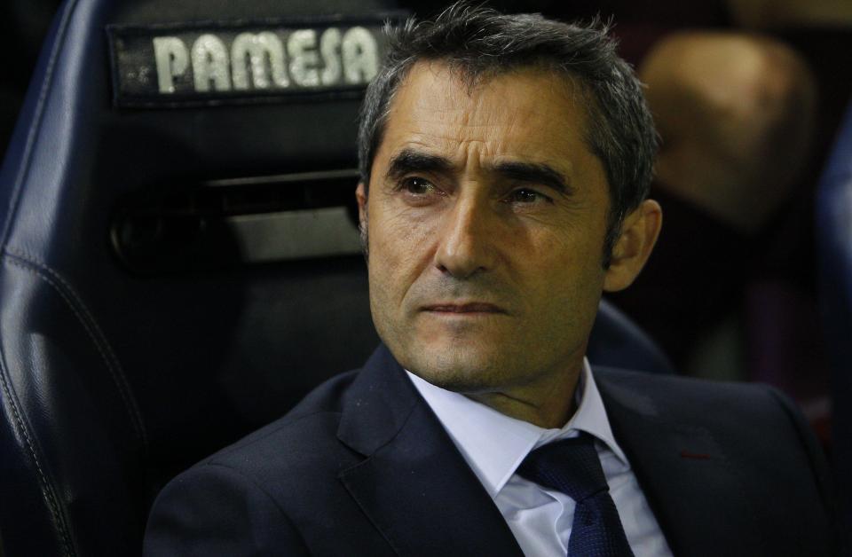  Ernesto Valverde's men are unbeaten in the Spanish top-flight this season