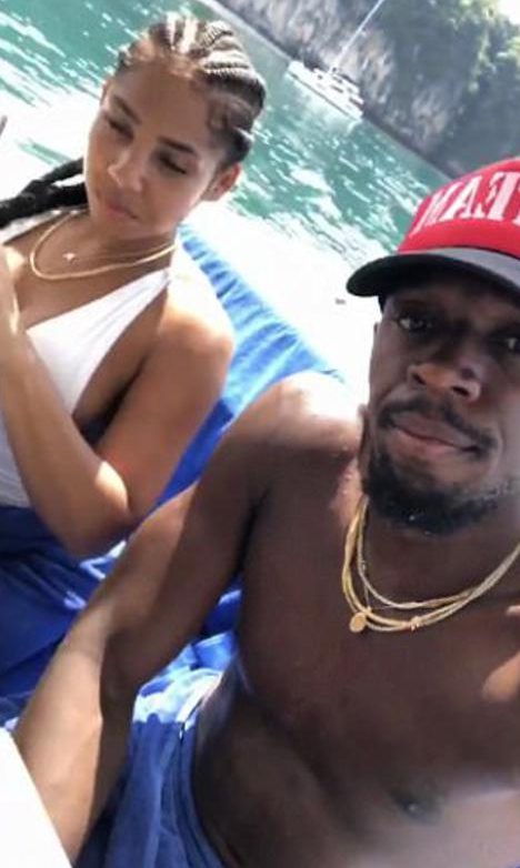  Usain Bolt and Kasi Bennett soak up the sun in Thailand