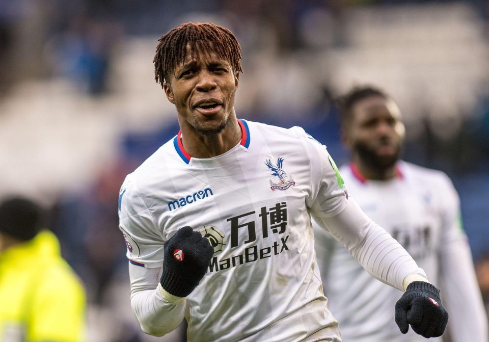 Wilfried Zaha has been in superb form for Crystal Palace this season