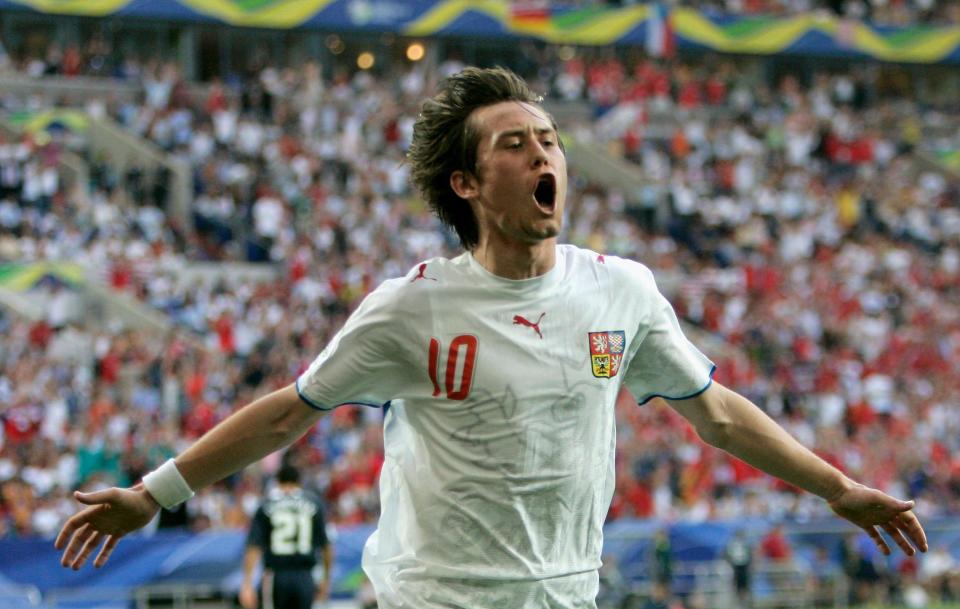 Tomas Rosicky was a star for Arsenal and the Czech Republic