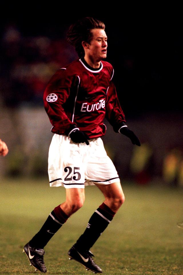 Tomas Rosicky in action for Sparta Prague during his first stint with the club