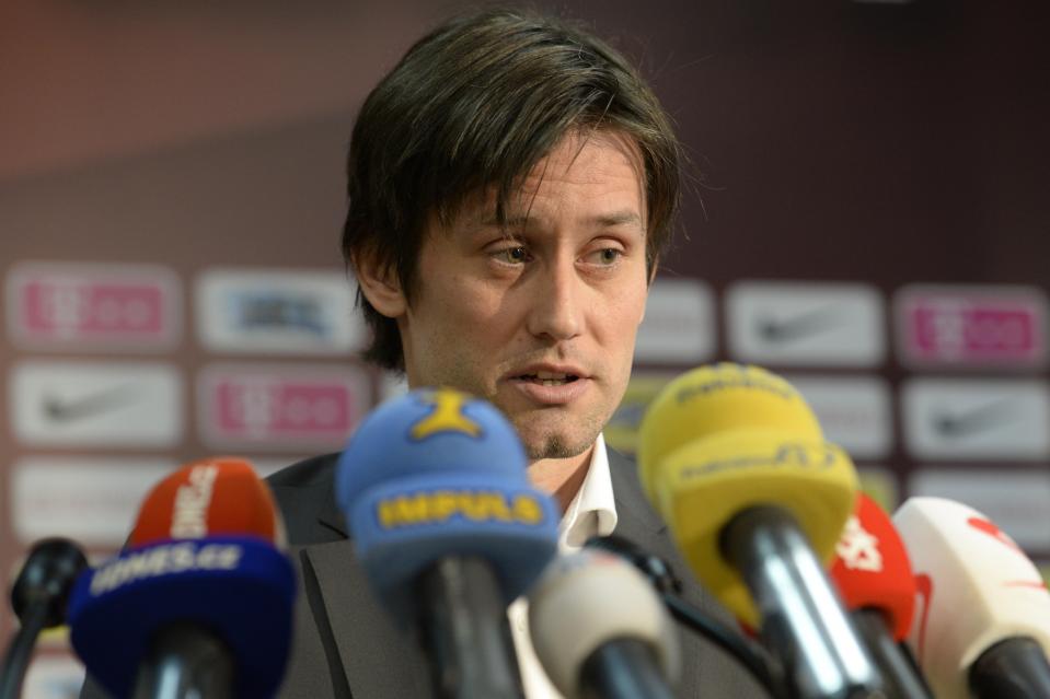 Tomas Rosciky announced his retirement in a press conference today