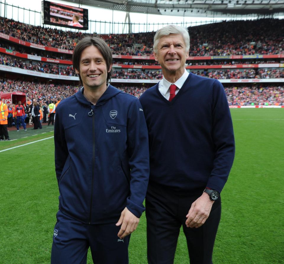 Tomas Rosicky was loved by Arsene Wenger