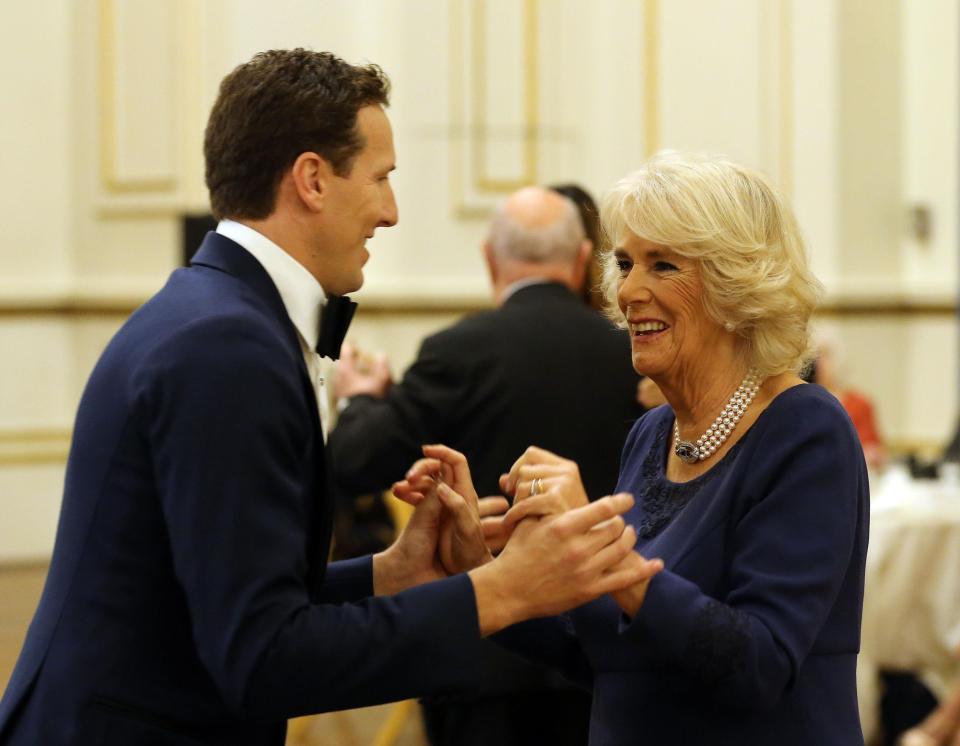 also jigged with Strictly professional dancer Brendan Cole