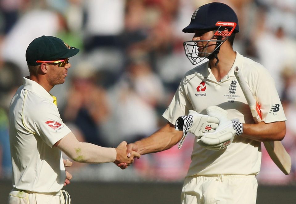 Aussie centurion congratulates Alastair Cook on matching his feat