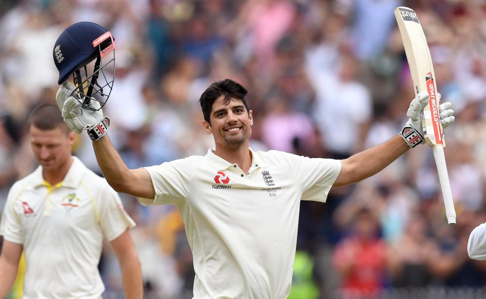  Alastair Cook hit a double century as England put the pressure on Australia