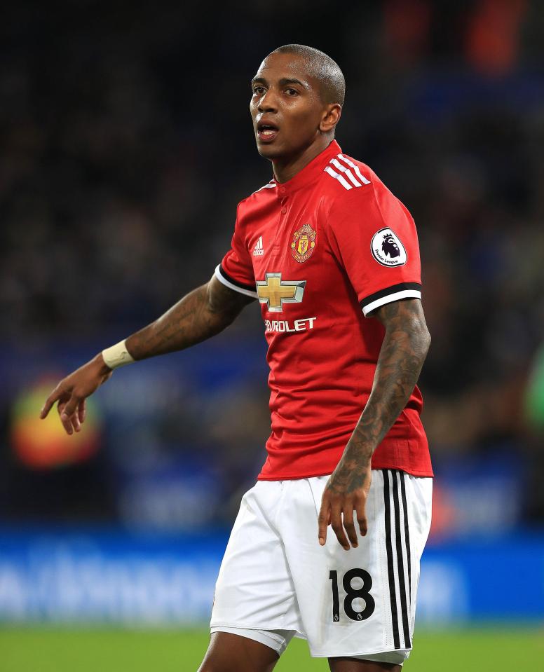 Ashley Young will miss Manchester United's next three matches