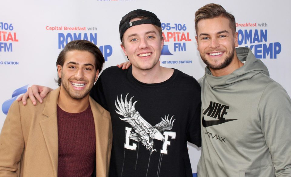  Chris and Kem will be joined by Roman Kemp on the red carpet
