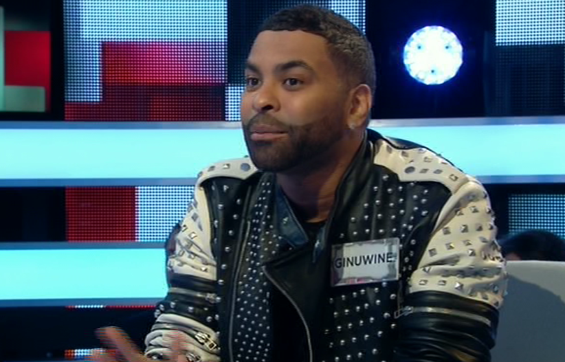  US singer Ginuwine was the last to enter the house