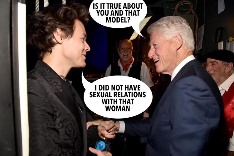 The two met at the MusiCares Person Of The Year event in New York