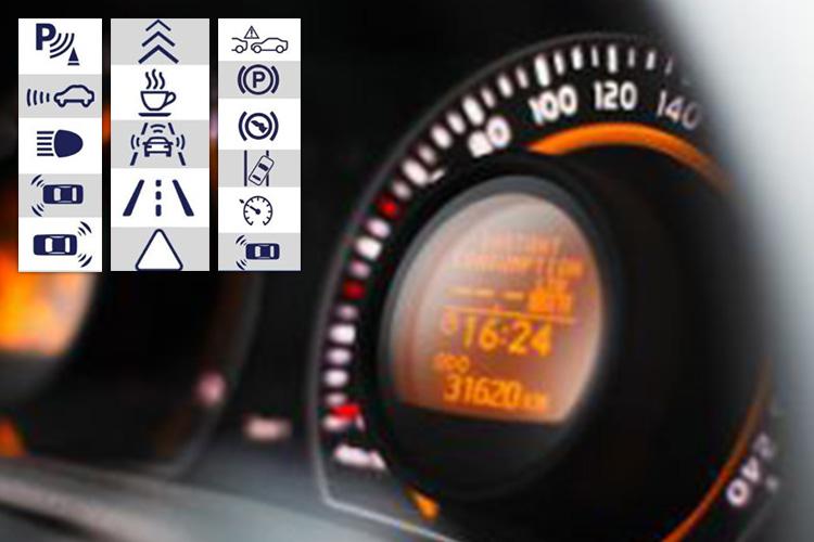 Can you identify what each of the new icons mean?