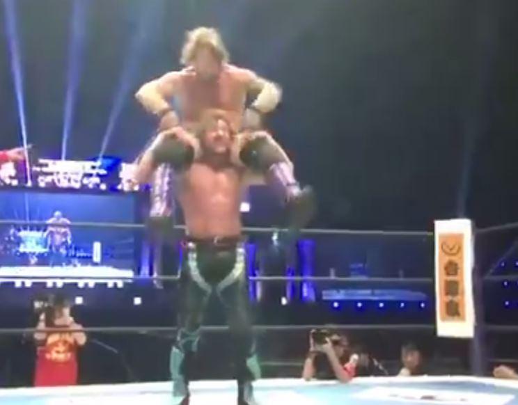  Chris Jericho, 47, wrestled in a stunning match with Kenny Omega at Wrestle Kingdom 12
