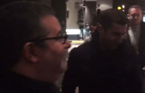 Henrikh Mkhitaryan was spotted in London with agent Mino Raiola on Saturday night