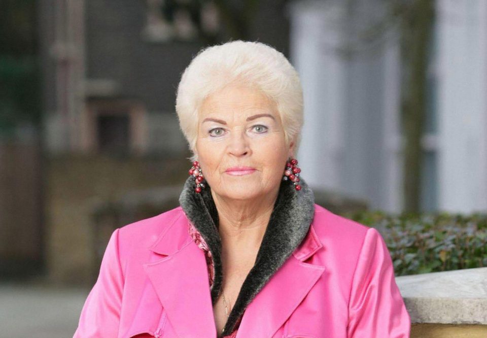 Pat, played by Pam St Clement, was famous for her large earrings