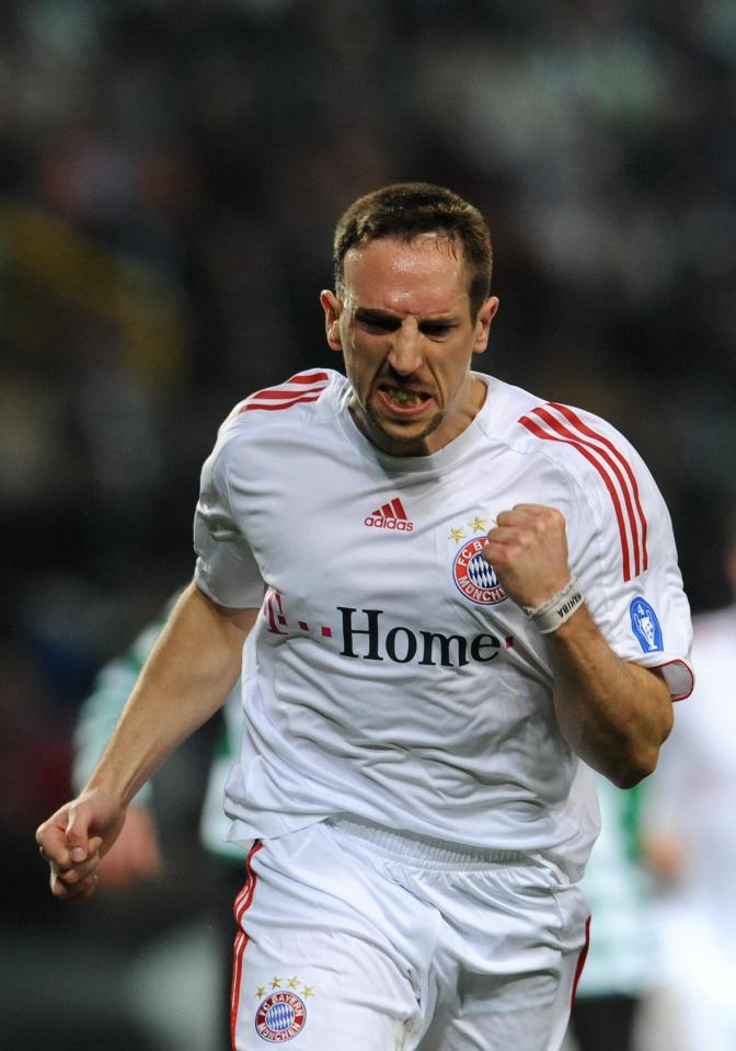 Franck Ribery insists he 'never cried in a corner' due to trauma of scars