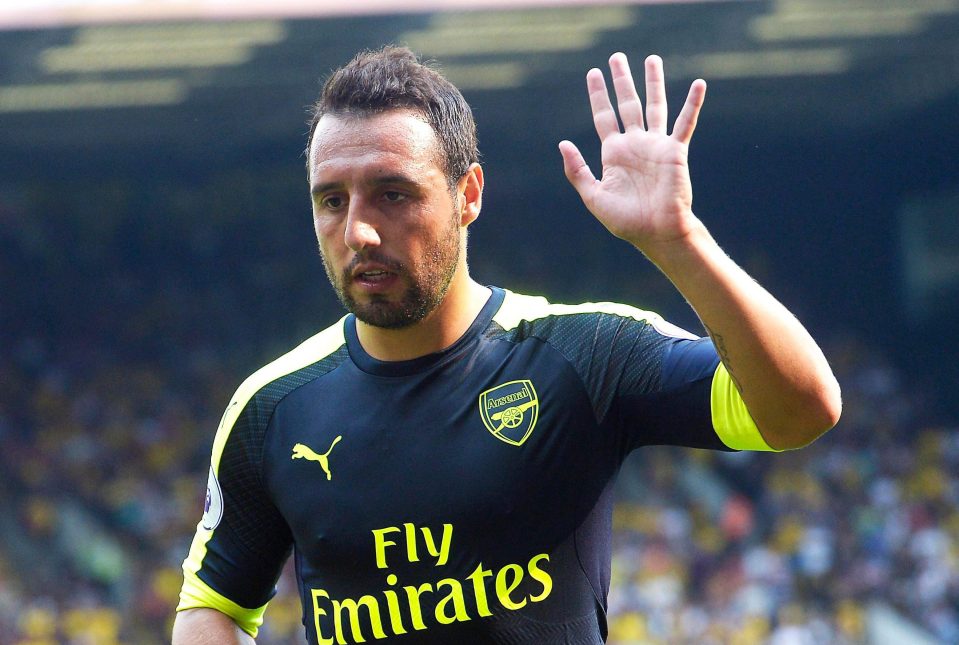 Santi Cazorla hopes to return from his injury nightmare next season