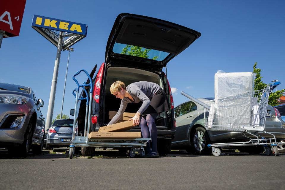Ingvar's lightbulb moment came as he watched an employee battle to fit a table into the back of a car