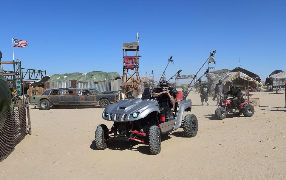 The Wasteland Weekend festival takes place in the desert community of California City