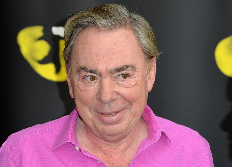 Nicole and Andrew, above, have made up and are now working on an album to celebrate the theatre mogul’s 70th birthday