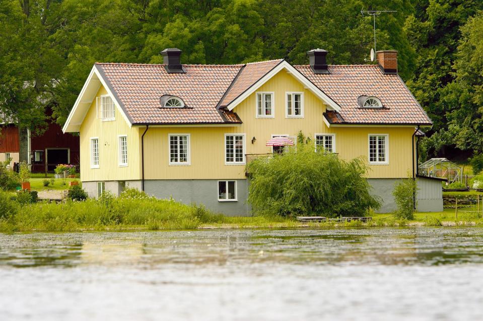 Ingvar's house in Smaland, Sweden
