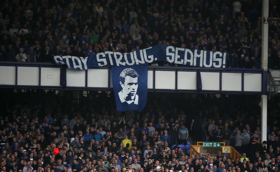  Republic of Ireland fans have backed Seamus Coleman to return