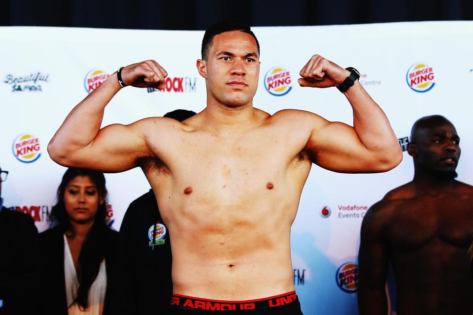  Joseph Parker has angered the Brit by going after his chin