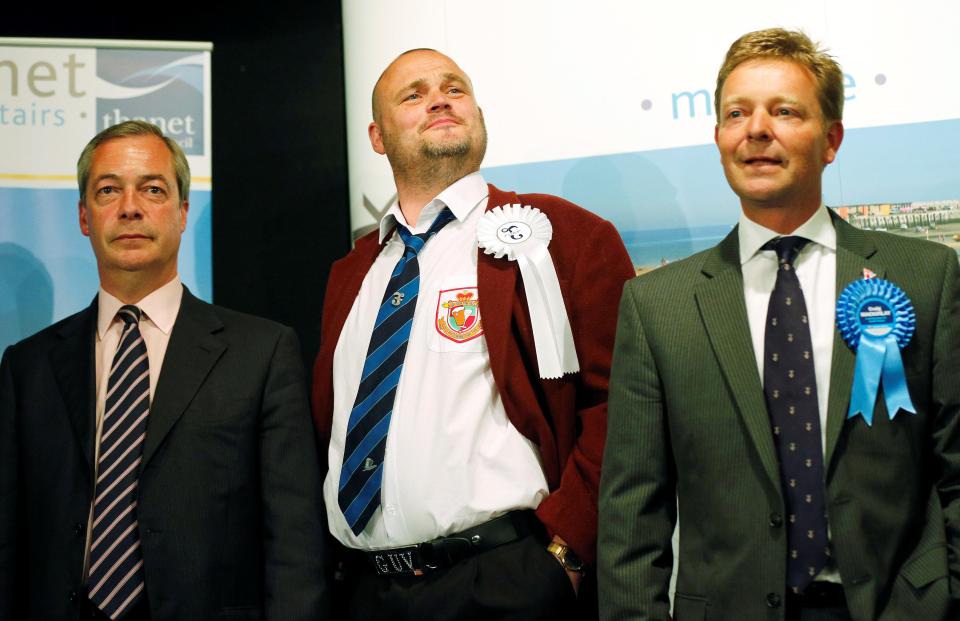  Mr Farage lost for a seventh time in his quest to be an MP