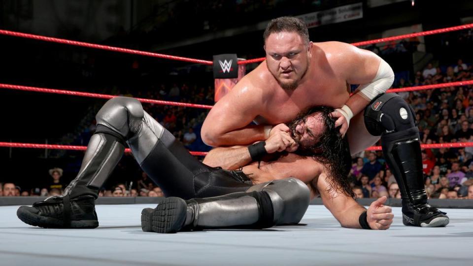 The Samoan Submission Machine suffered the blow on Monday Night Raw