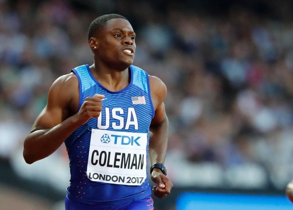  Budding sprint king Christian Coleman beat a two decade old 60m record in a stunning performance in the US