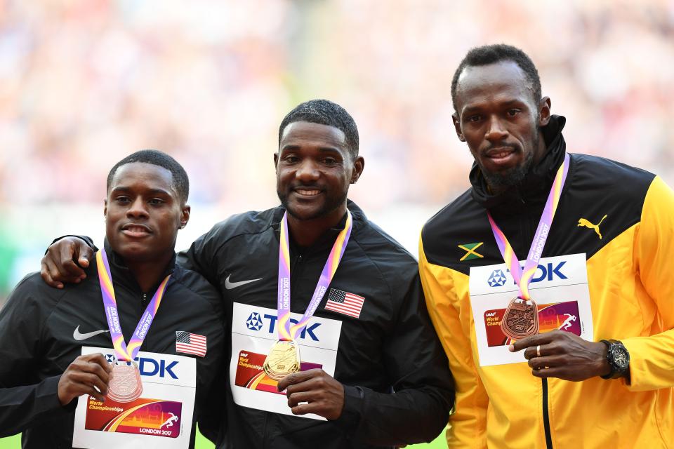  Coleman beat sprint legend Usain Bolt at the World Championships in London in August
