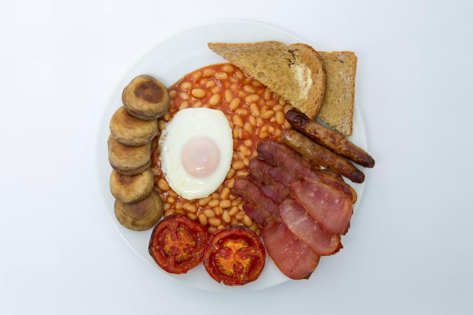 A fry-up could become more expensive under the recommendation of boffins who want to banish 'ultra-processed' food from Brits' table