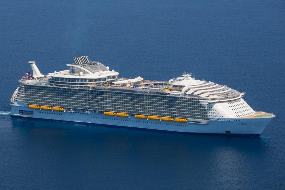  This mega-ship can carry 5,500 passengers on board