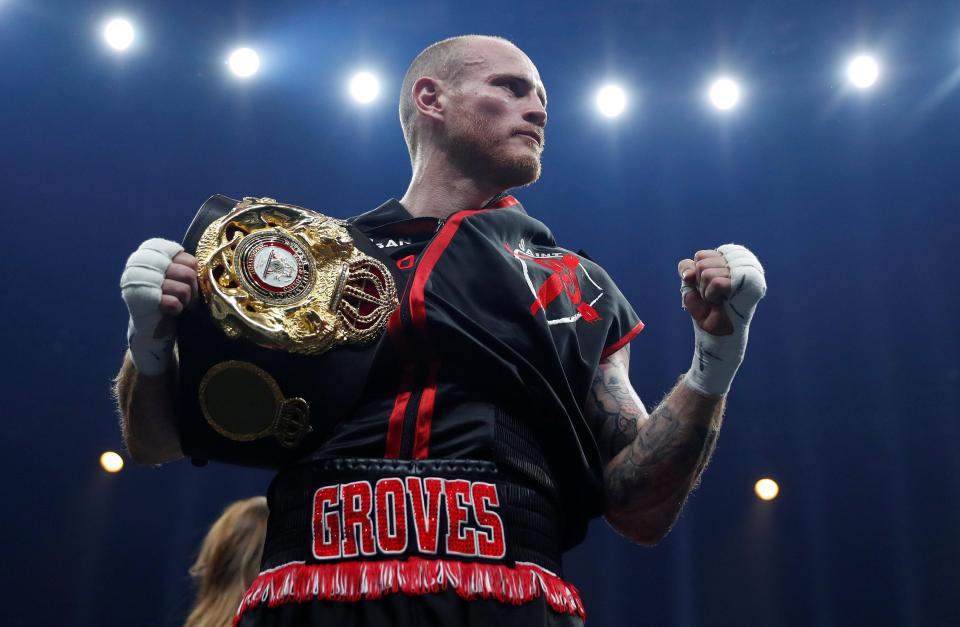 George Groves was one star to enjoy a superb year in 2017