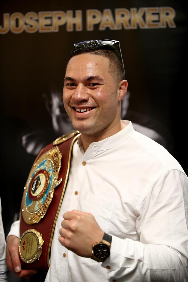  Joseph Parker is confident of beating Anthony Joshua in March