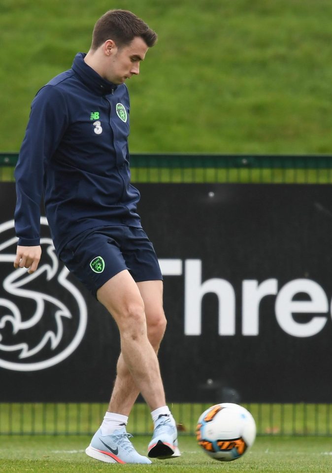  Seamus Coleman has been kicking a ball for Ireland since his injury