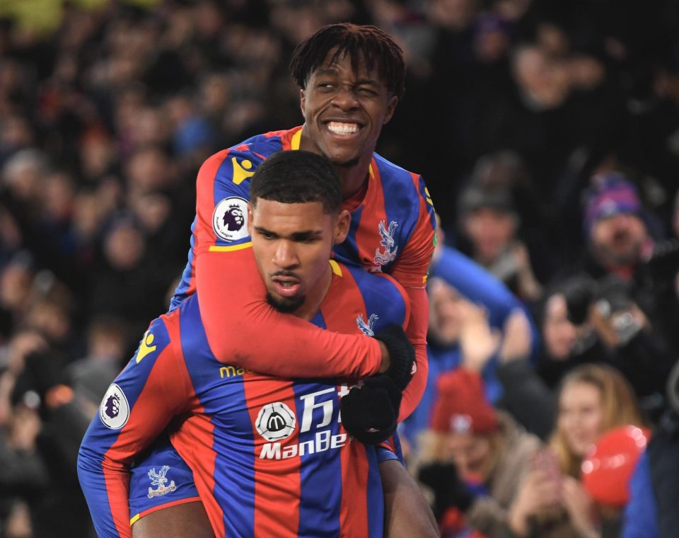  Ruben Loftus-Cheek and Wilfried Zaha have led a transformed Crystal Palace team