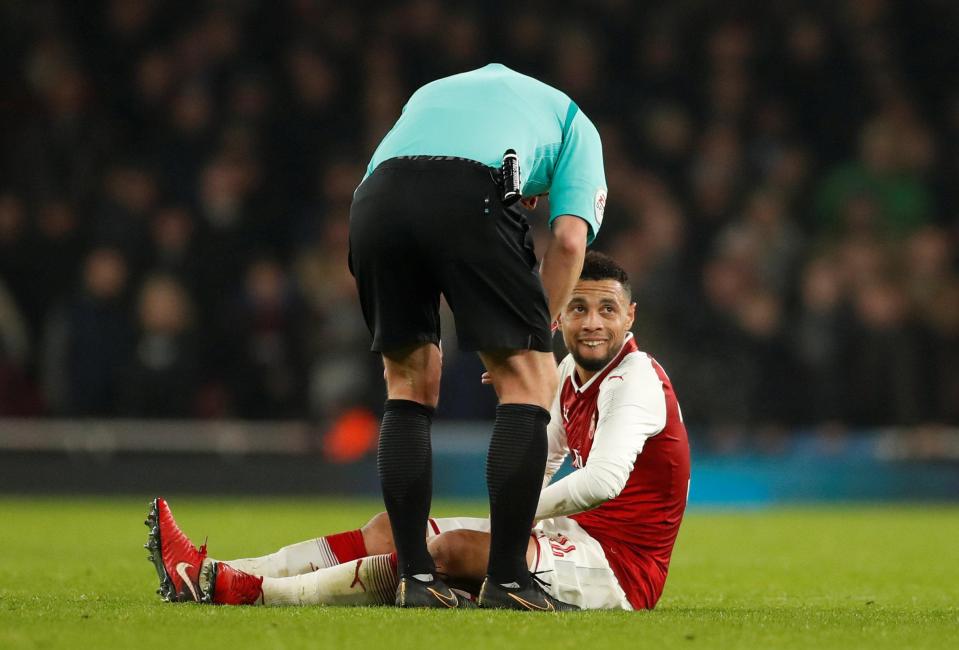 The star still has three-and-a-half years left on his deal at the Emirates