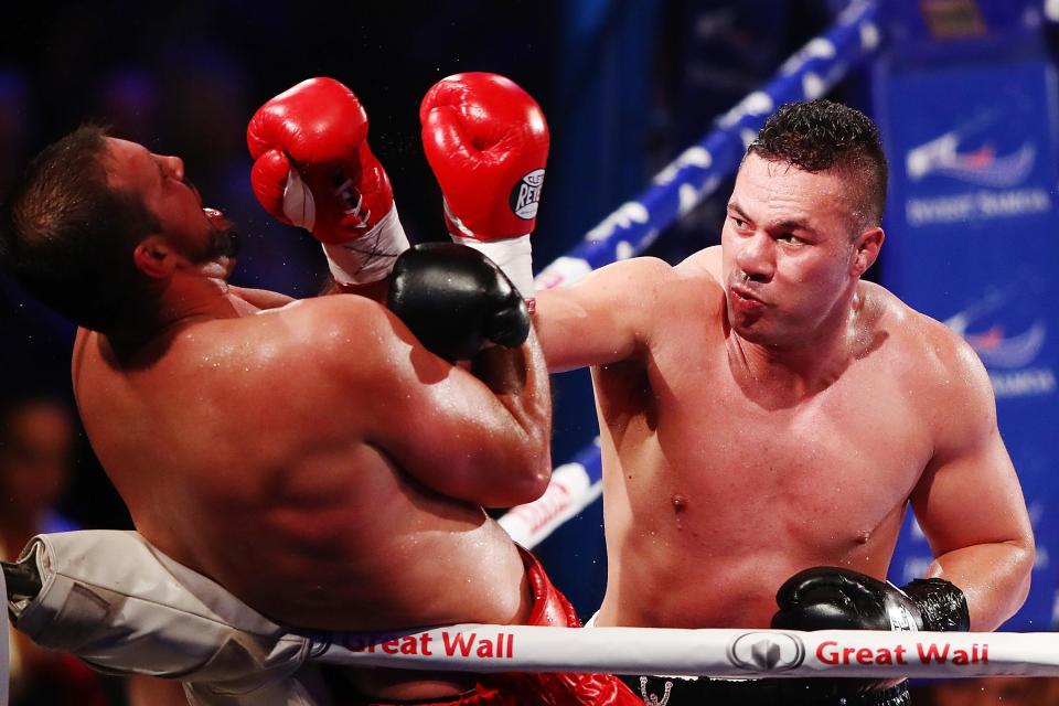  Joseph Parker fancies his chances of taking AJ's belts