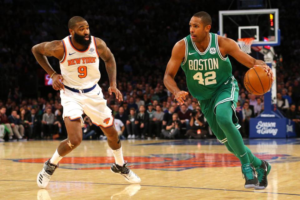  Horford said he was 'ecstatic' when he found out he'd be playing in London