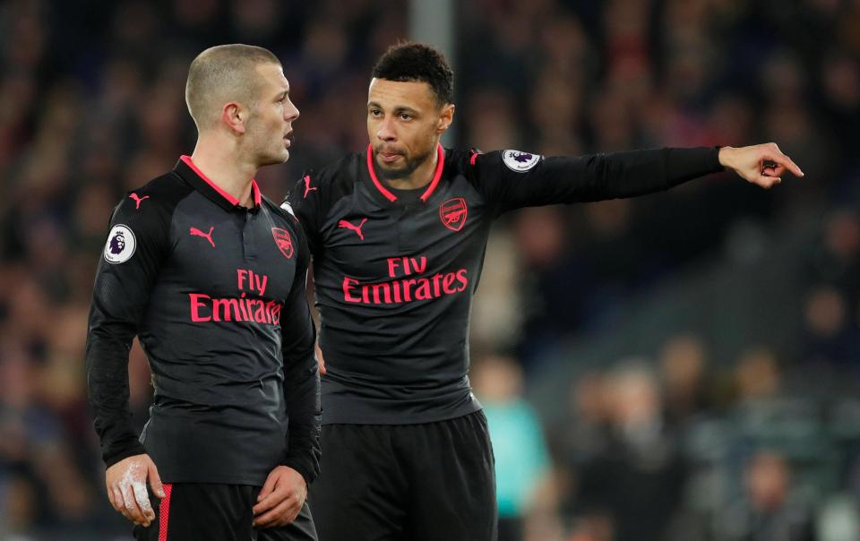 Coquelin is further away from an Arsenal starting role now Jack Wilshere is back in form
