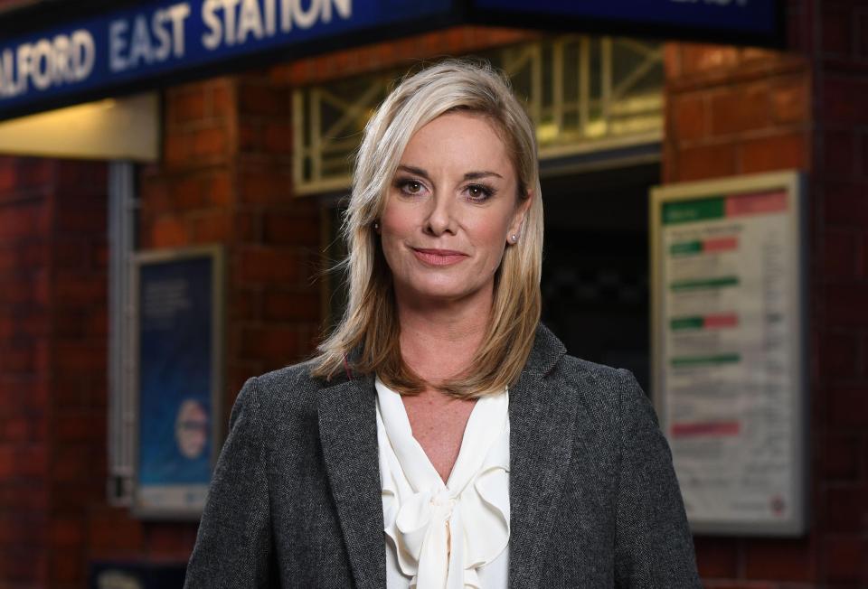  Tamzin returned to the soap as Mel Owen on last night's episode after 16 years away