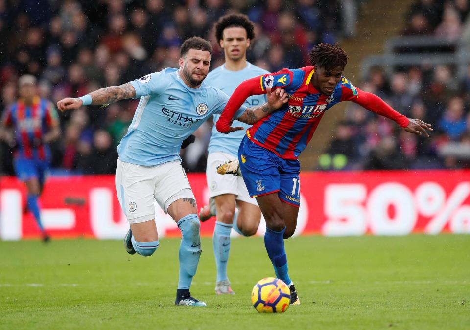  Crystal Palace set up perfectly and hit City on the break