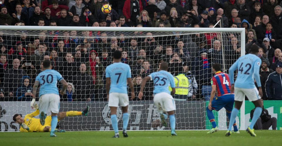  Ederson kept City's unbeaten season alive with a penalty save