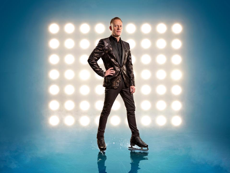  Coronation Street's Antony Cotton is also concerned about lifting his skating partner