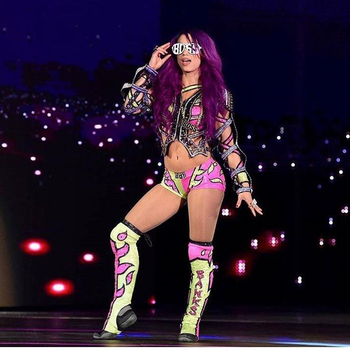  Sasha Banks is a former women's champion