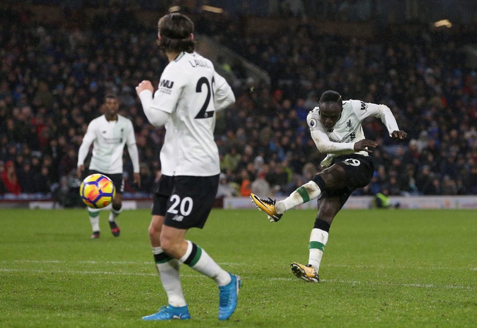 Sadio Mane Liverpool Burnley