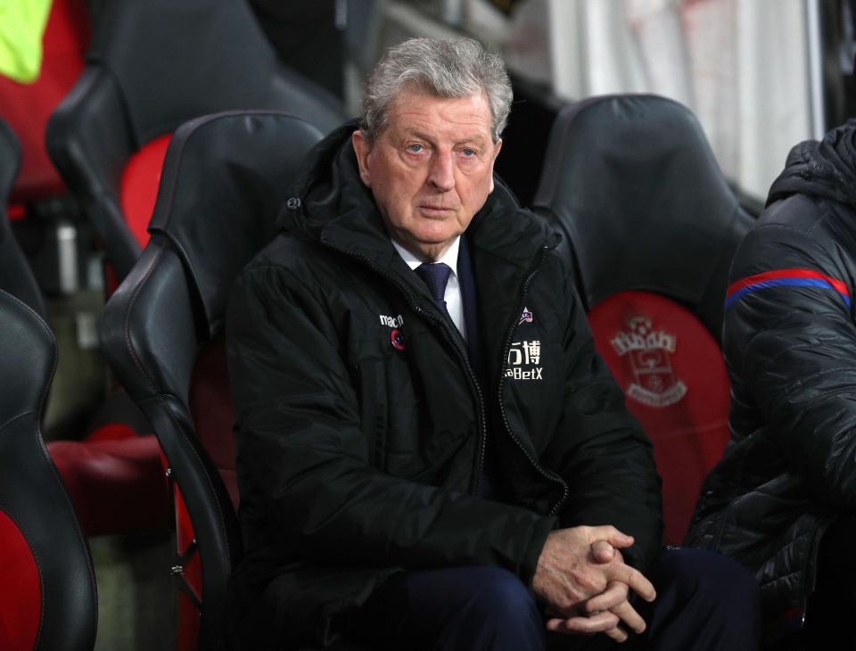  Ex-England boss Roy Hodgson's side are fourteenth in the table