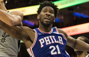 76ers giant Joel Embiid can't wait to 'kick Boston's a**' in London this week